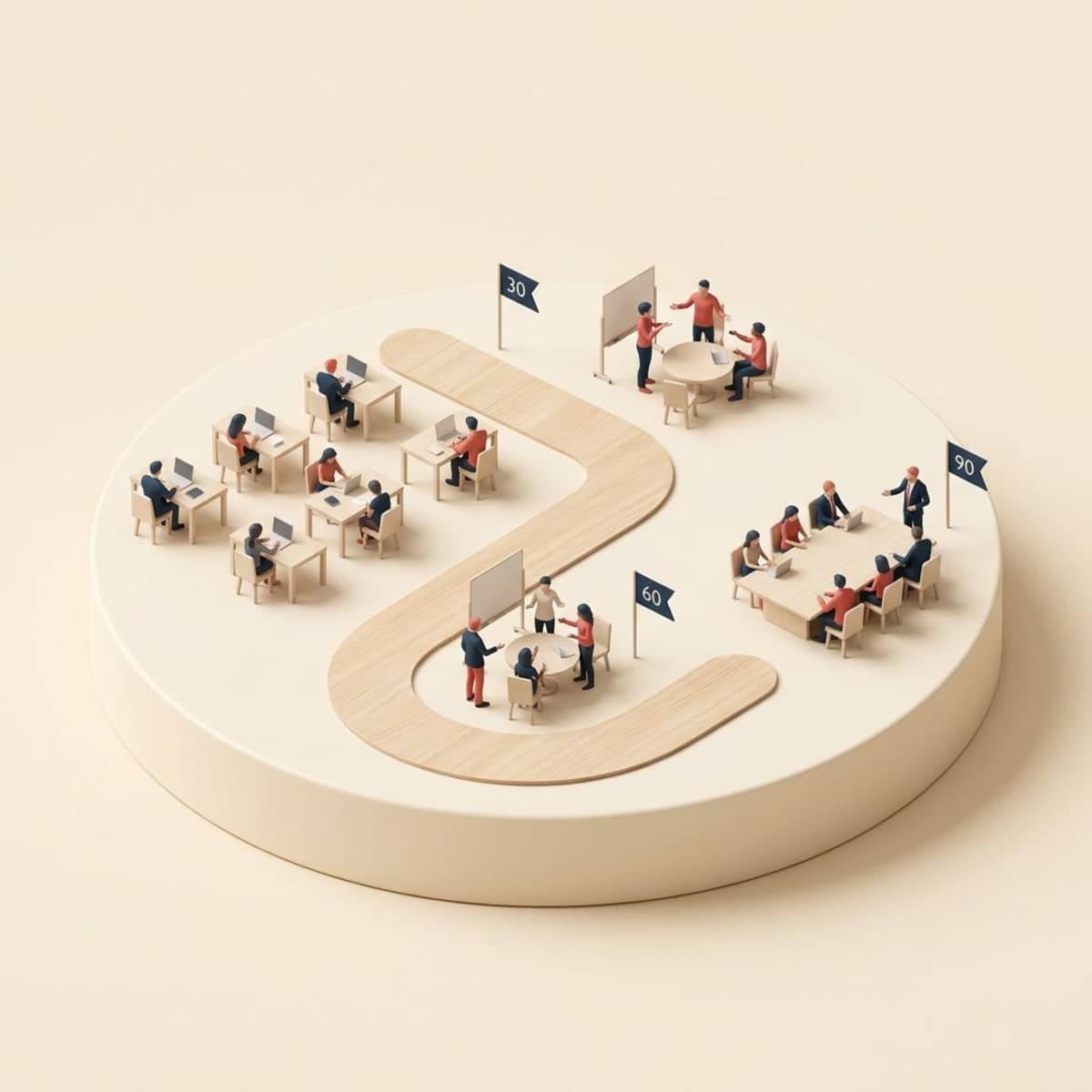 30-60-90 Day Plan: Free Template + Examples (2026)